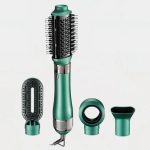 Фен-щітка VGR V-493 мультистайлер 4в1 професійний повітряний стайлер для укладання волосся Green