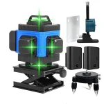 Лазерний рівень нівелір 4д блакитний